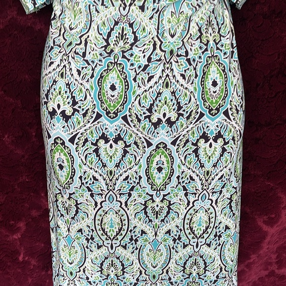 Tommy Hilfiger Paisley Print Jersey Shift Dress. Size 12, NWOT - Picture 3 of 6